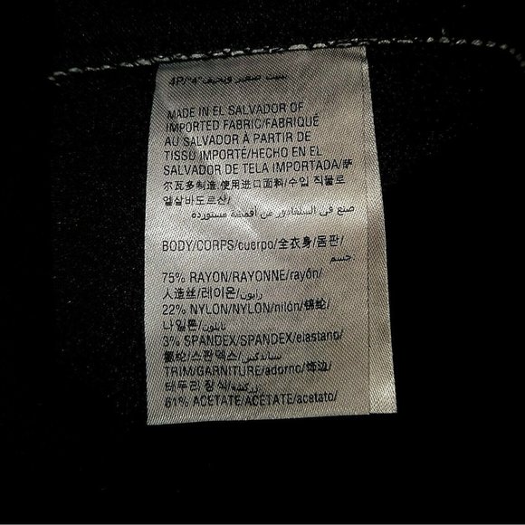 INC International Concepts Pants Womens Size 4 Petite Skinny Leg Stripe … - Picture 5 of 8